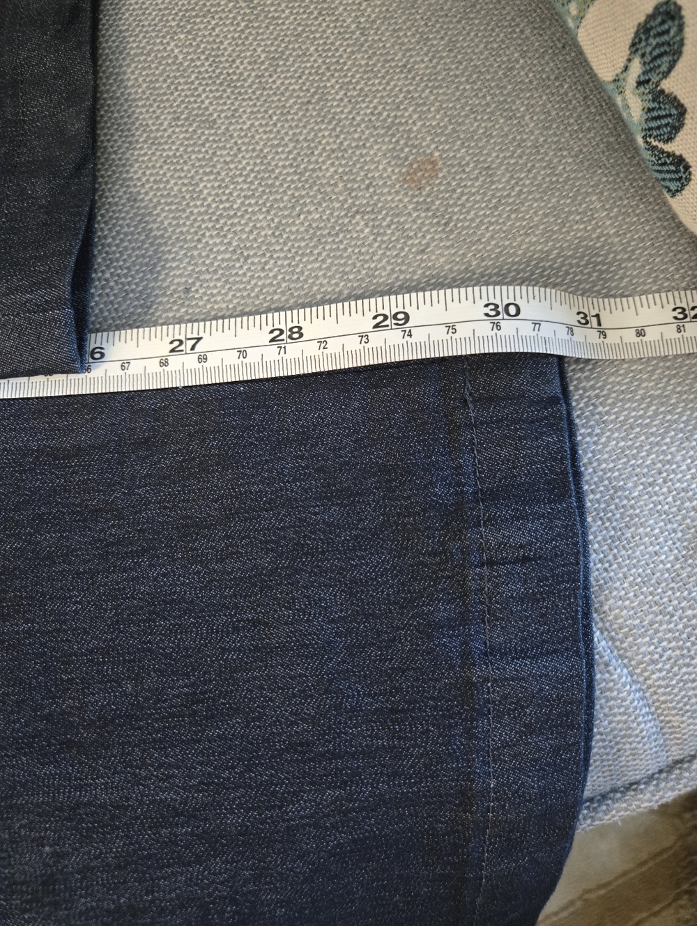 Nwt Lee Relaxed Fit Dark Denim  Trousers - Navy - Picture 7 of 8